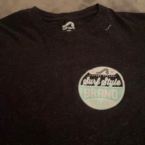 NWOT Surf Style Tshirt Size M (Mens/Unisex) Really dark heather gray - Picture 1 of 2